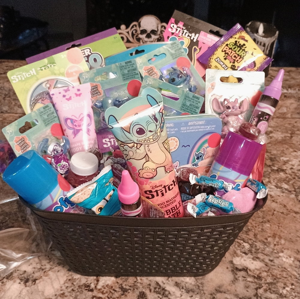 Stitch Lilo & Stitch Custom Basket - Picture 7 of 7